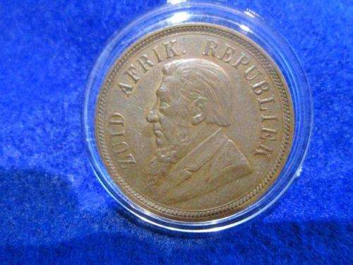 1898 Paul Kruger ZAR 1 Penny
