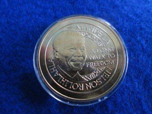 Scoin Shop Mandela medallion.