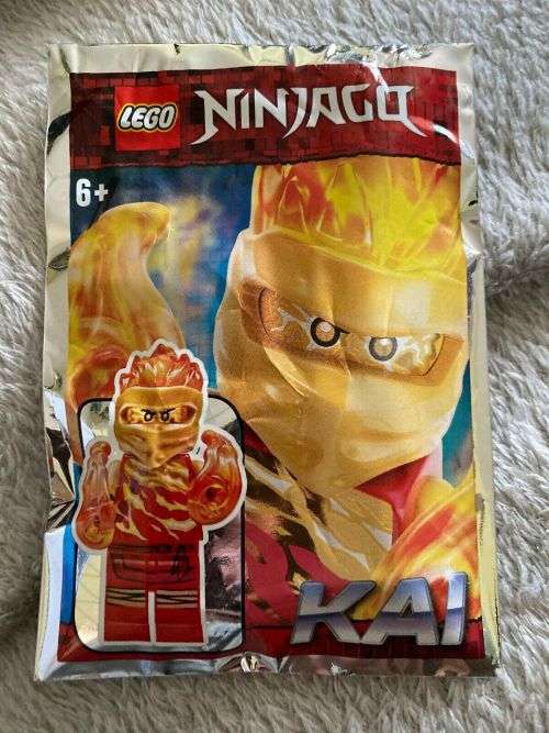 LEGO NINJAGO LIMITED EDITION KAI MINIFIGURE FOIL BAG 892059