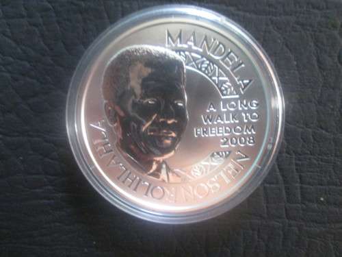 Mandela Norway Silver Medallion 1oz.  2008