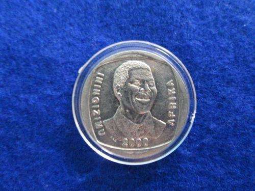 2000 Nelson Mandela R5. Circulated.
