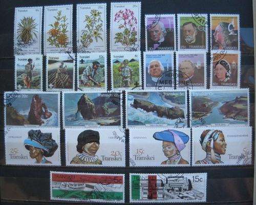 24 used lot from transkei