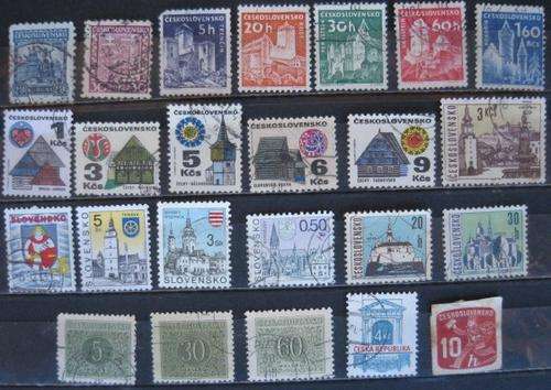 24 different used from czechoslovakia