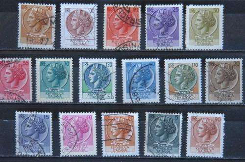 16 different used from italy