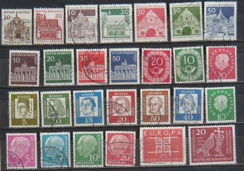27 different used from german bundepost