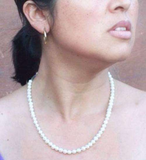BELIEVE IT!! Natural Geniune Freshwater Pearl Necklace
