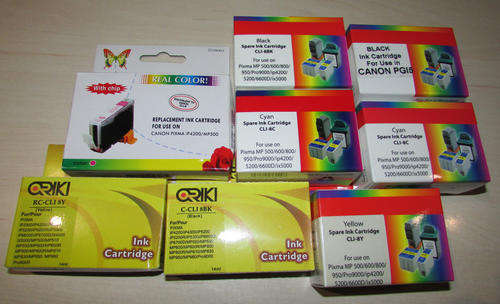 8 x CANON CLI-8 COMPATIBLE INK CARTRIDGES WITH CHIP for Canon Pixma IP4200 etc