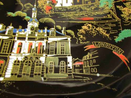 RARE VINTAGE FRENCH PLATE