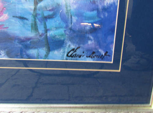 MONET WATERLILIES - FRAMED PRINT
