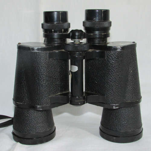 VINTAGE BINOCULARS WITH CASE - 7 x 50 - Interstate - good working condition