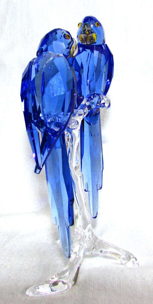 SWAROVSKI CRYSTAL HYACINTH MACAWS - SCS 2014