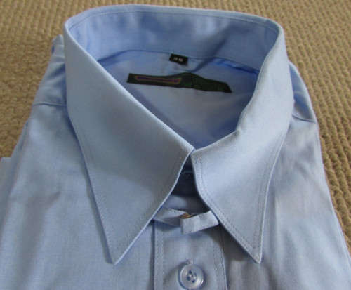 BLUE LONG SLEEVED SHIRT