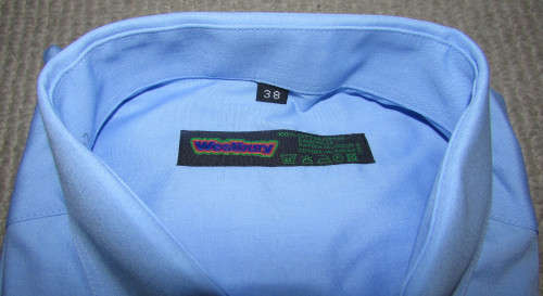 BLUE LONG SLEEVED SHIRT