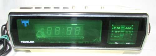 VINTAGE TEDELEX RADIO / ALARM CLOCK