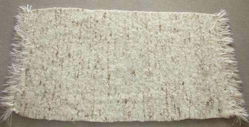BEIGE WOOL RUG