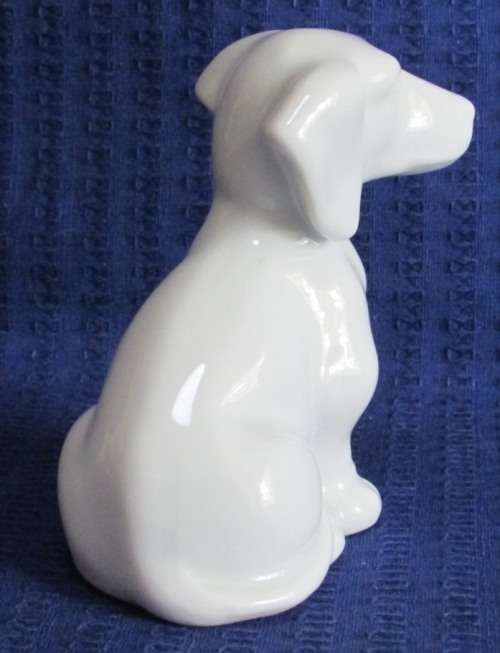 TWO VINTAGE GERMAN DACHSHUND FIGURINES - One Gerold Bavaria