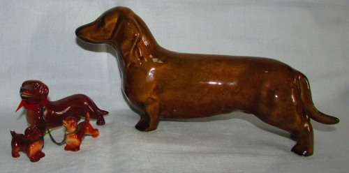 GOEBEL DACHSHUND FAMILY