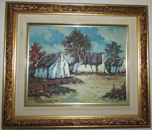 LOVELY OIL PAINTING, - SIGNED