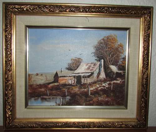 BEAUTIFUL OIL PAINTING - SIGNED VINSON