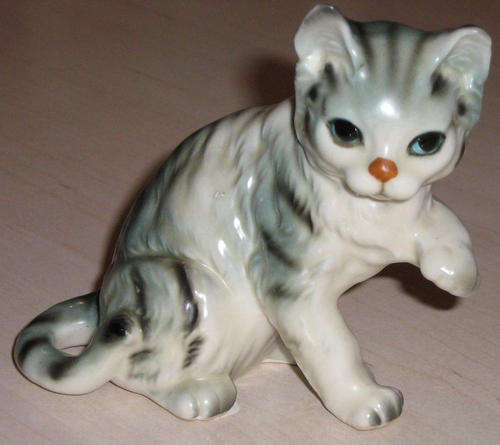 GREY STRIPED CAT - NAPCO