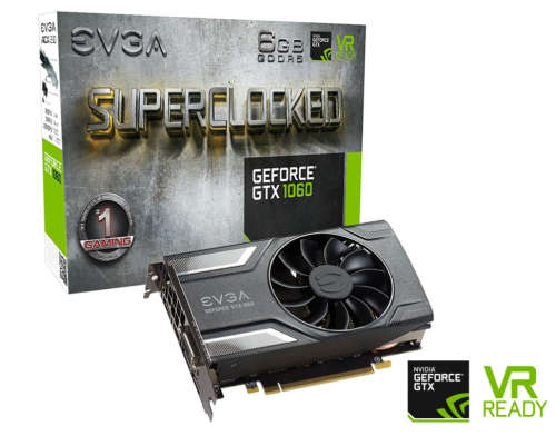 EVGA GTX1060 6gig Superclocked