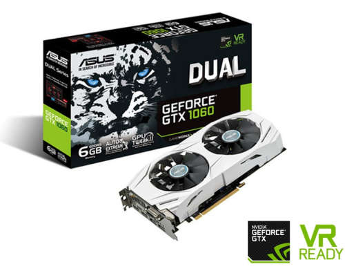 ASUS Dual series GeForce® GTX 1060 OC edition 6GB