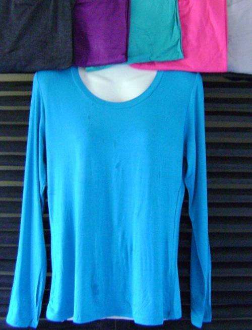 Long Sleeve Tops (various colours) BUY 3 and PAY ONE DELIVERY FEE ONLY