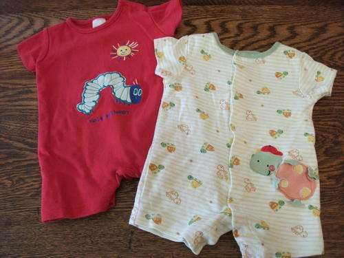 Set of Two Rompers Boys'/Girls' 0 - 3 Months