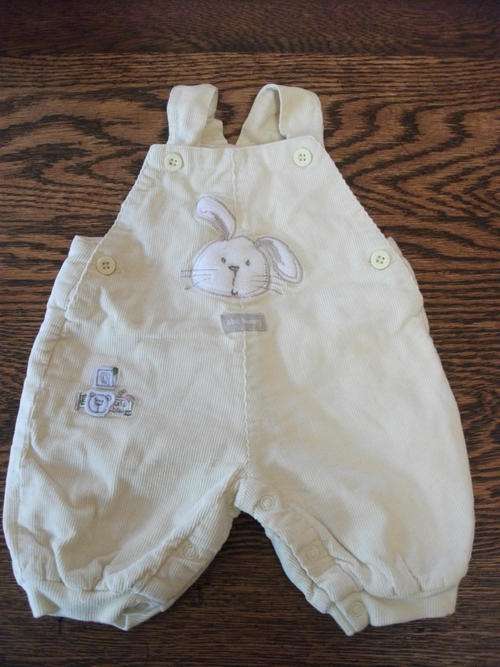 Yellow Dungarees for Newborn Boy or Girl