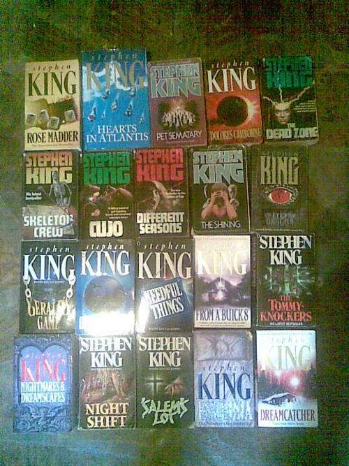 20 STEPHEN KING BOOKS GREAT CHRISTMAS PRESENT INCLUDES FIRST EDITION OF ROSE MADDER BARGAIN HORROR