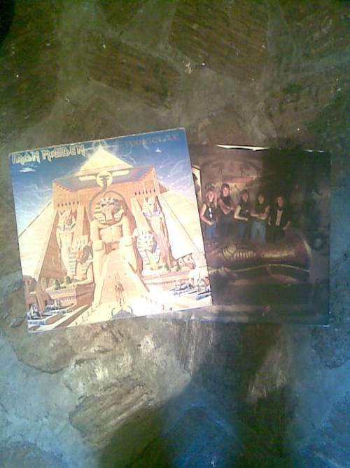 IRON MAIDEN POWERSLAVE 12 INCH LP FROM UK