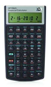 HP 10BII+ Business Calculator (Algerbraic) - Non Programmable