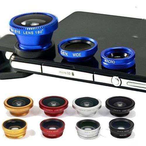 3 in 1 lens kit for smart phone
