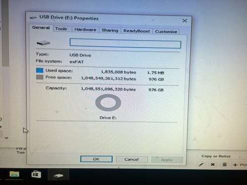 1TB USB memory stick