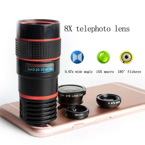 4 in 1 Lens Kit For Smartphones