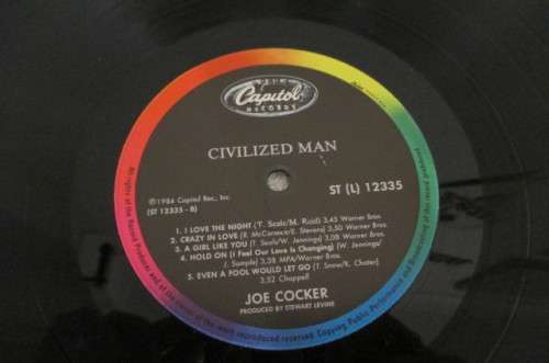 JOE COCKER - CIVILIZED MAN