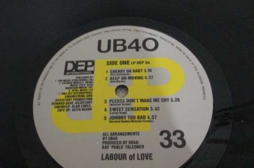 UB40 - LABOUR OF LOVE