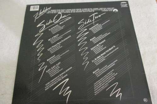 FLASH DANCE ORIGINAL SOUND TRACK FROM MOTION PICTURE