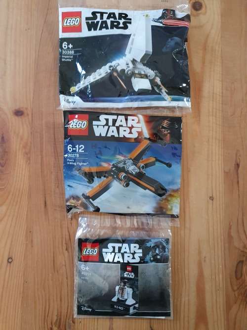 NEW SEALED Lego Star Wars polybags bundle