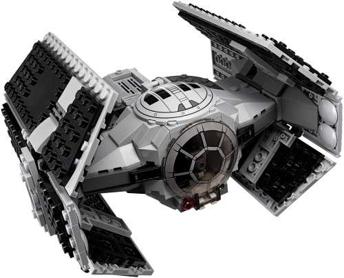 REDUCED! Lego Star Wars: 75150 Vader`s TIE Advanced vs. A-Wing Starfighter (replacement Darth Vader)