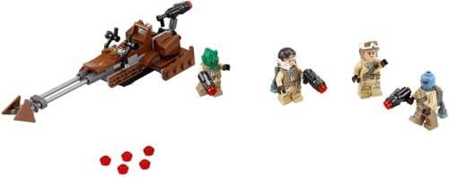 REDUCED! Lego Star Wars [retired sets] - 2x different Rebel Trooper Battle Packs