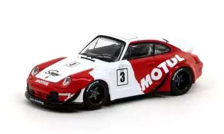 REDUCED! Diecast Porsche Rwb 993 - Motul - with Oil Can