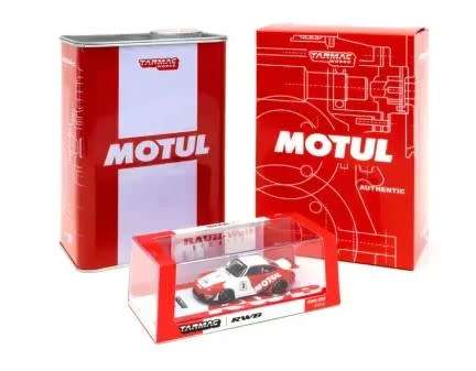 REDUCED! Diecast Porsche Rwb 993 - Motul - with Oil Can
