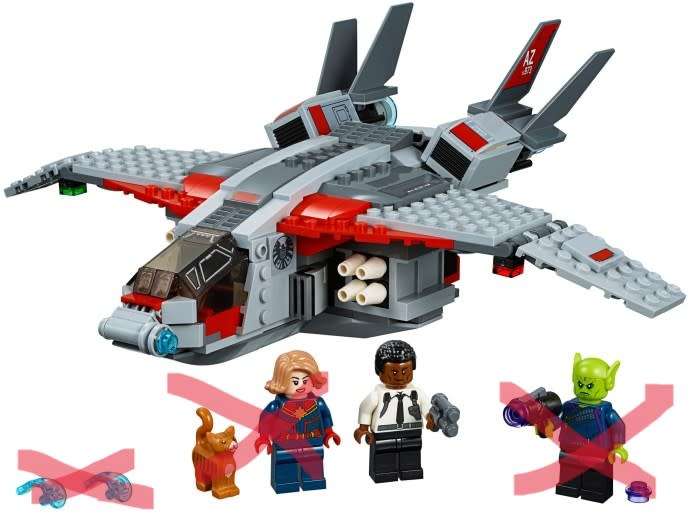 Lego Marvel 76127 - Captain Marvel and The Skrull Attack [2019]