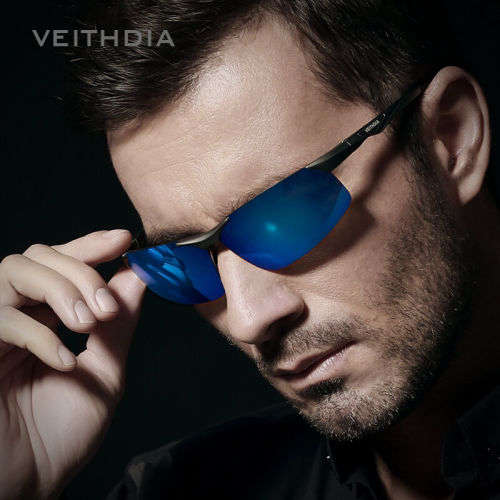 Veithdia Mens Aluminum Polarized HD Sunglasses Driving Sports UV400 UK