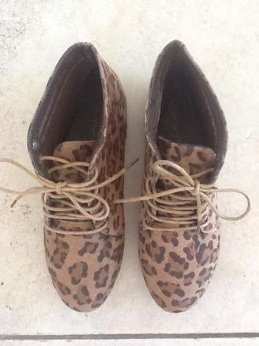 Cute Leopard Print Brogues