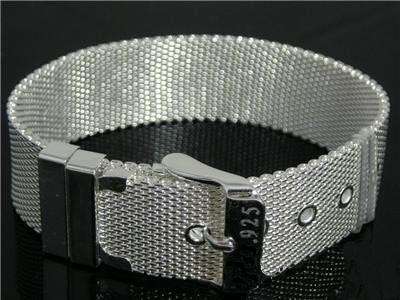 STUNNING STERLING  SILVER BANGLE