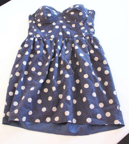 STUNNING POLKA DOT TOPSHOP DRESS