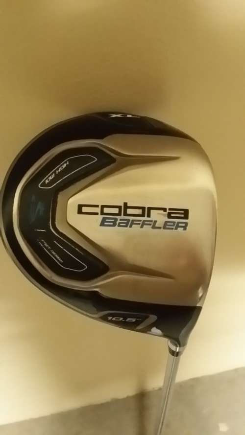Cobra Baffler 10.5 degree angle, draw weighted driver