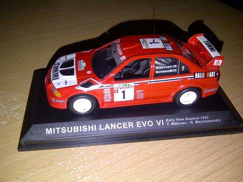 RALLY CAR COLLECTION 1:43: MITSUBISHI LANCER EVO V1 RALLY NEW ZEALAND 1999